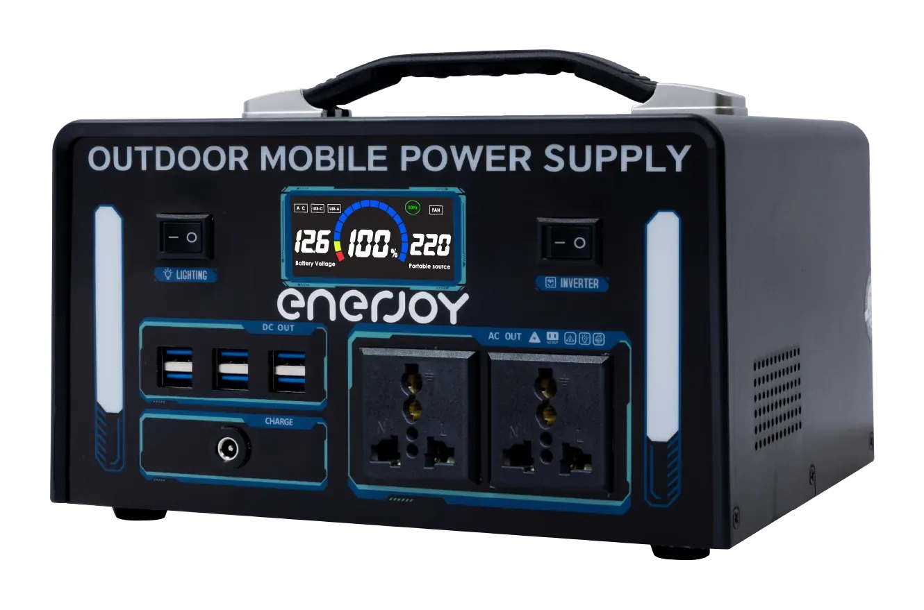 Trạm sạc ENERJOY 400W ảnh thực tế 2