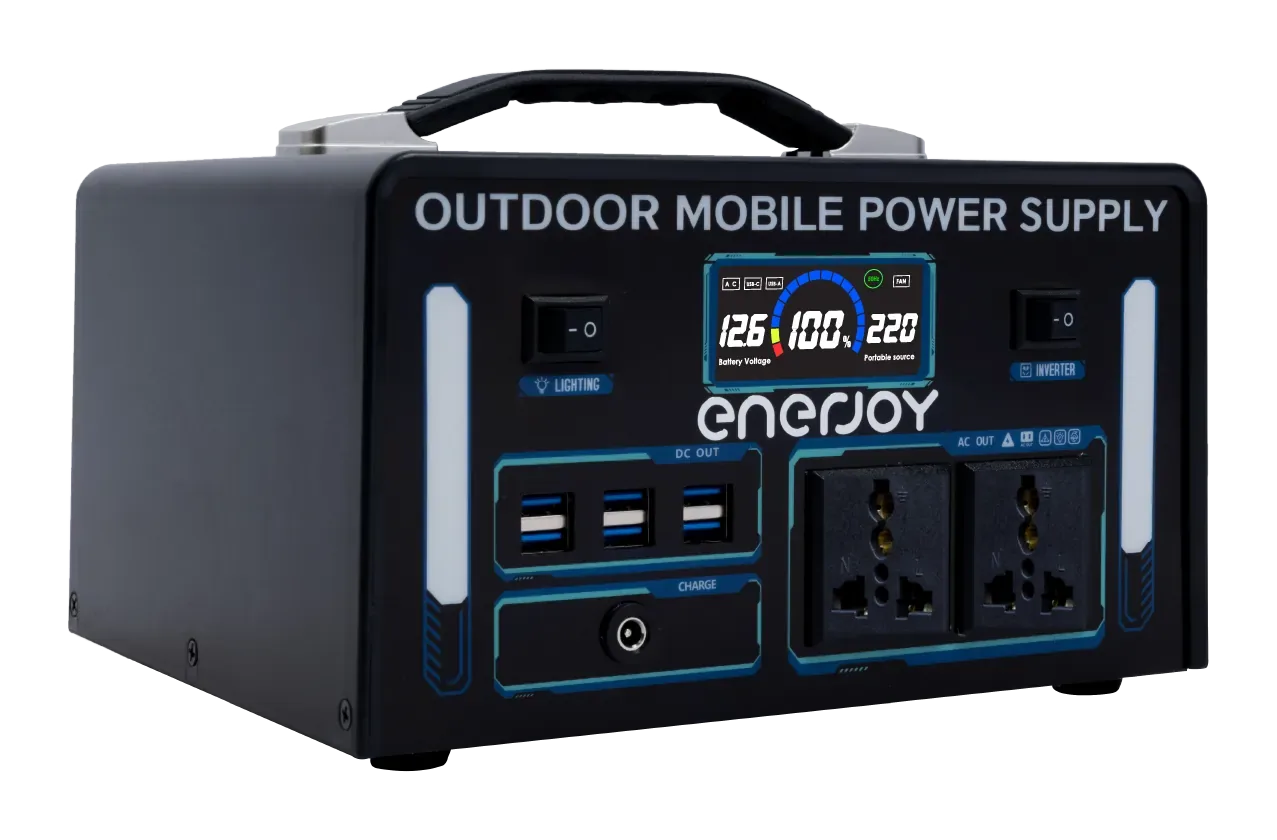 Trạm sạc ENERJOY 400W ảnh thực tế 1