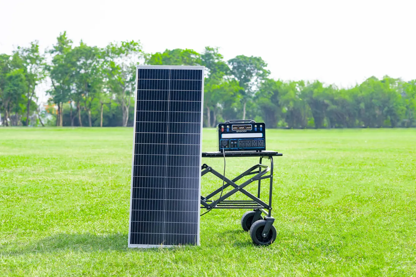 Trạm sạc ENERJOY 1600W ảnh thực tế 3