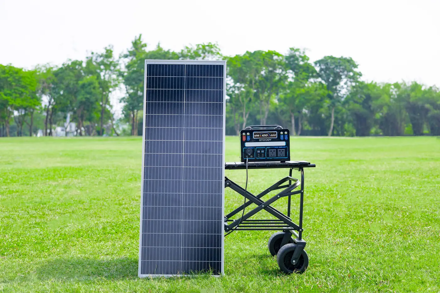 Trạm sạc ENERJOY 600W ảnh thực tế 3